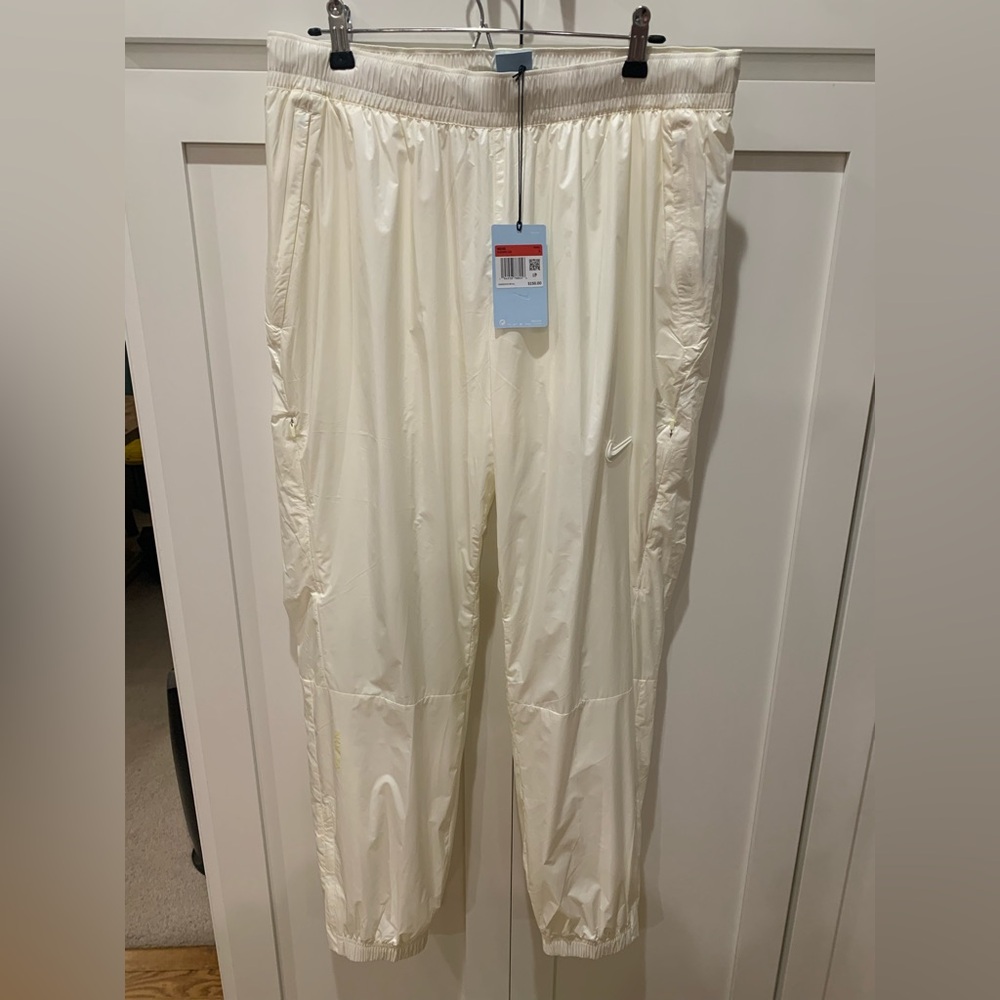 Nike Nocta NRG Full Zip Sail Logo Track Pants Joggers